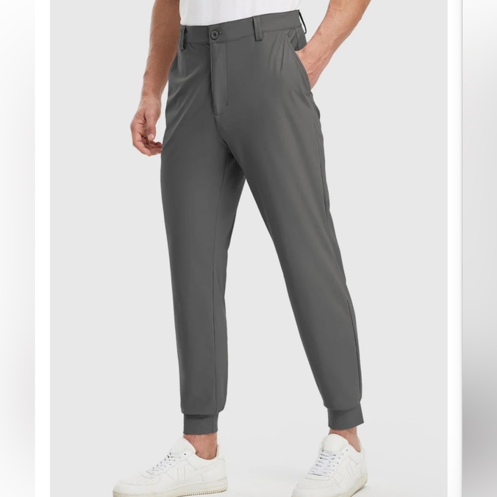 TBMPOY Athletic Joggers Foot Binding Pants Outdoor Sports Hiking Golf